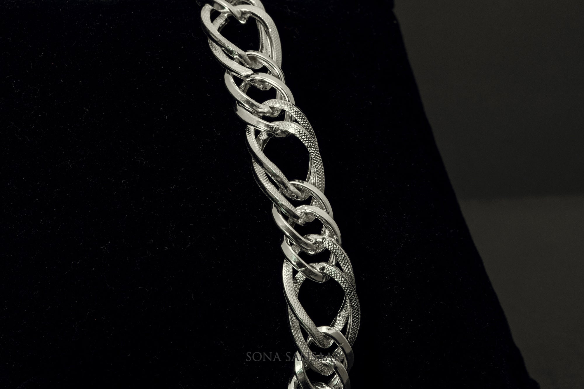 Glavine Sterling Silver Bracelet | Sona Sansaar
