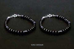 Speck Silver Bangle| Sona Sansaar