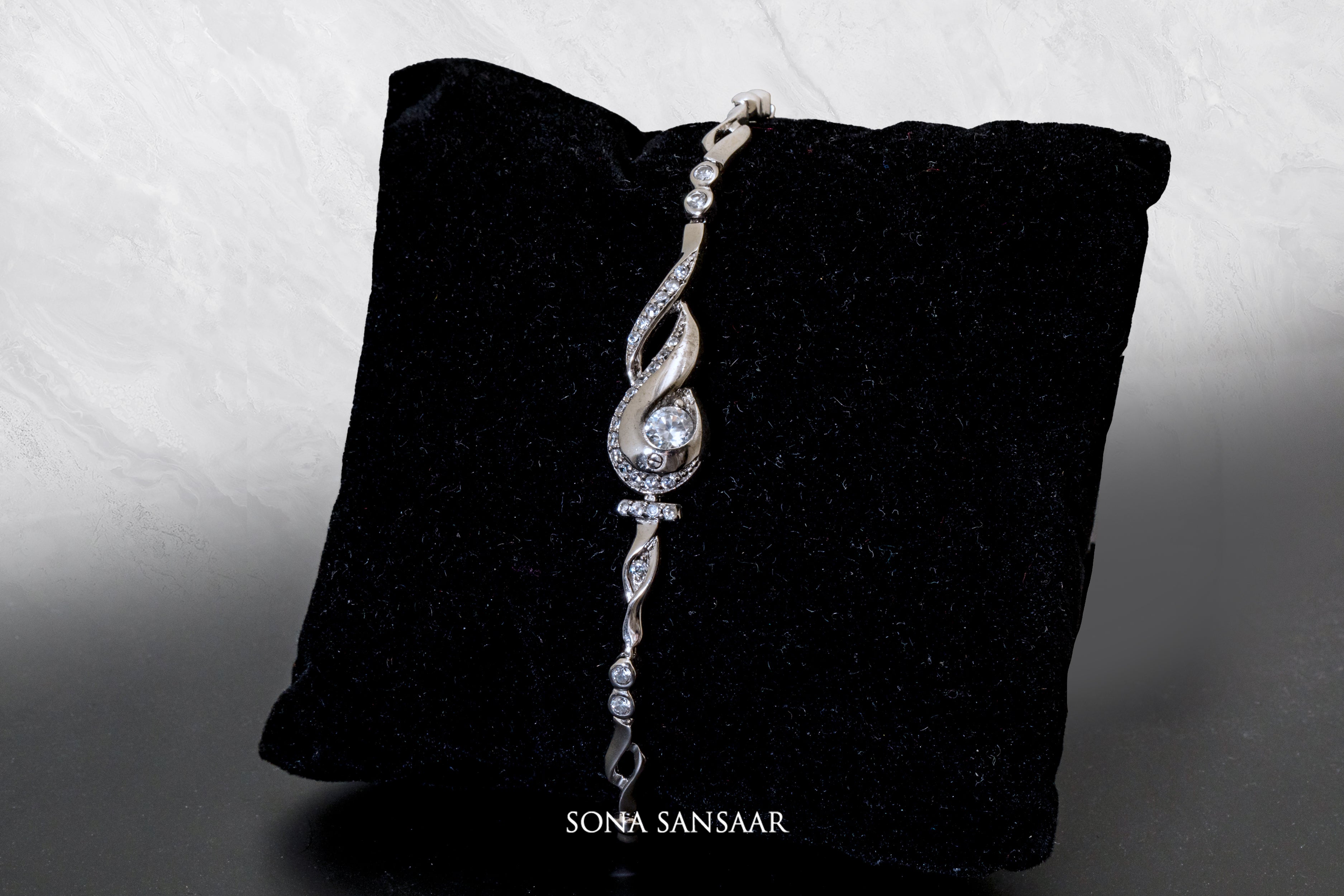 Magestaff Sterling Silver Bracelet | Sona Sansaar
