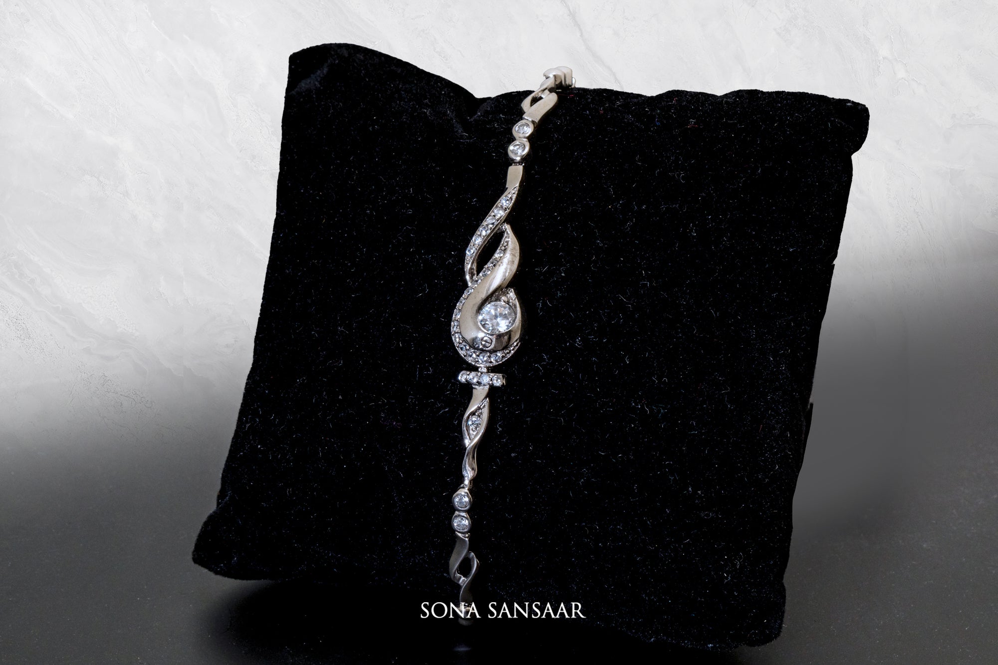 Magestaff Sterling Silver Bracelet | Sona Sansaar