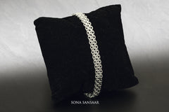 Linklite Sterling Silver Bangle | Sona Sansaar