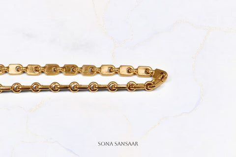 Unique Italian Chain Necklace | Sona Sansaar