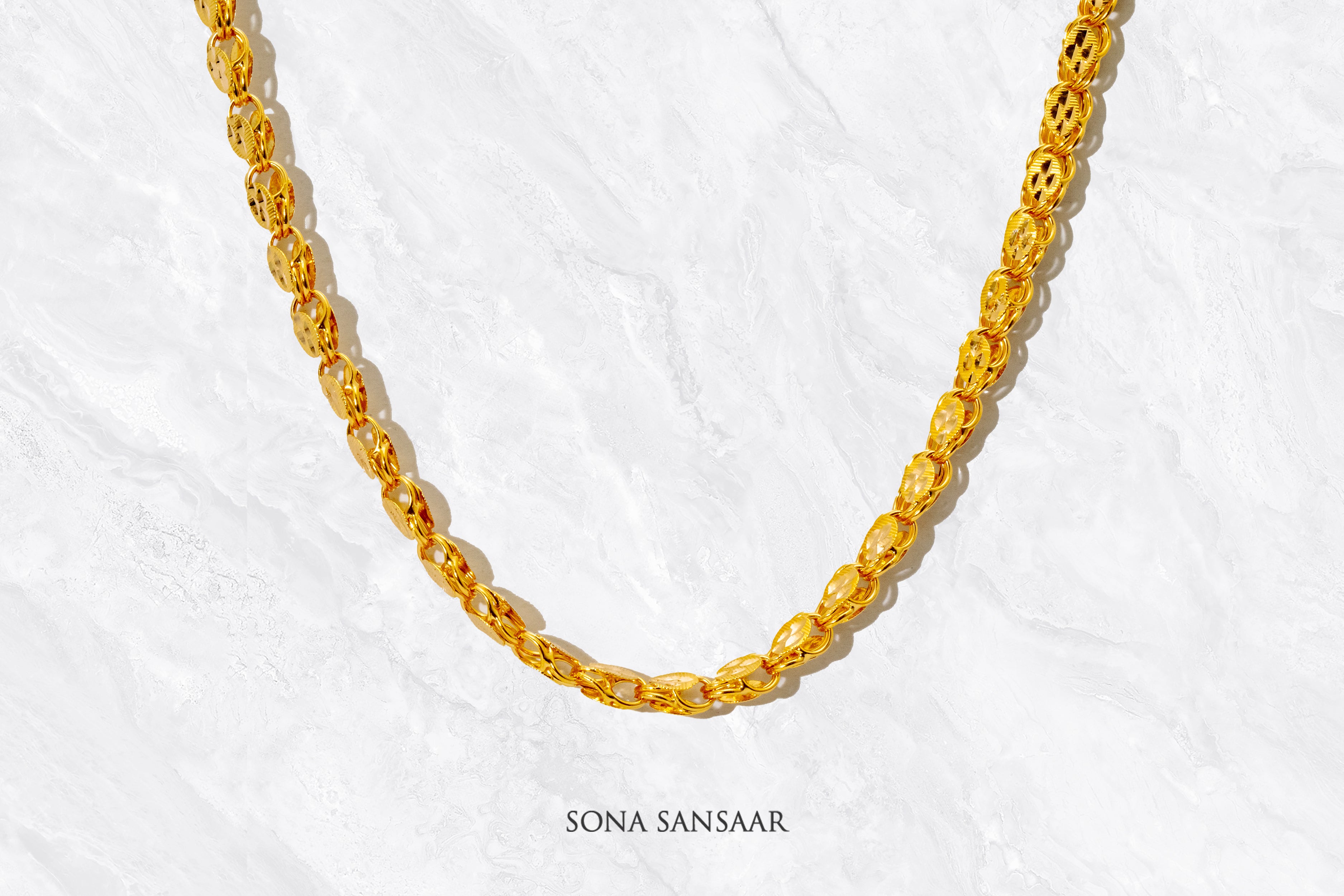 BlazeLink Gold Chain | Sona Sansaar