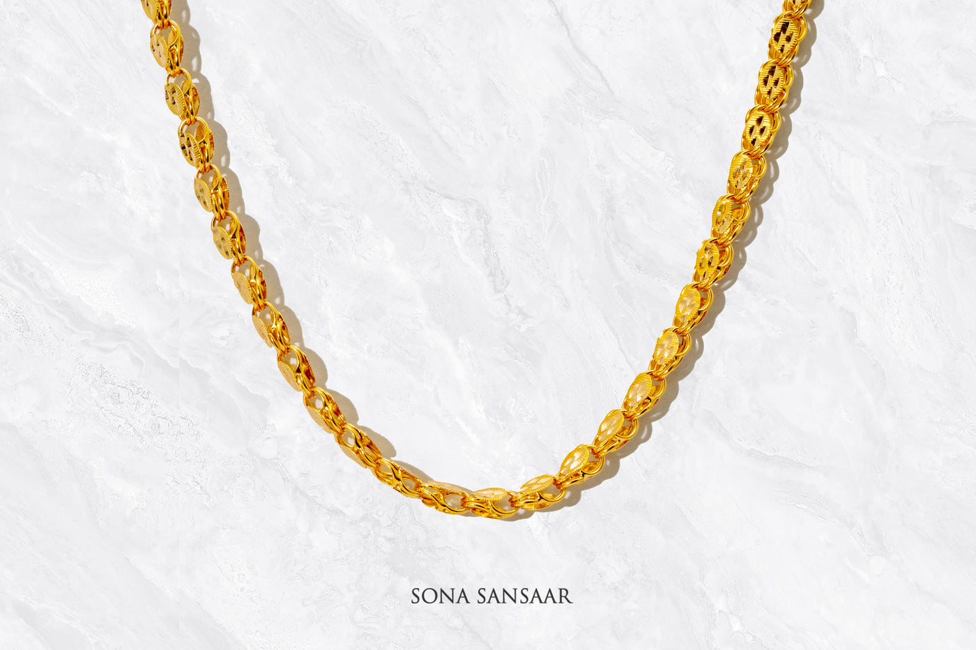 BlazeLink Gold Chain | Sona Sansaar