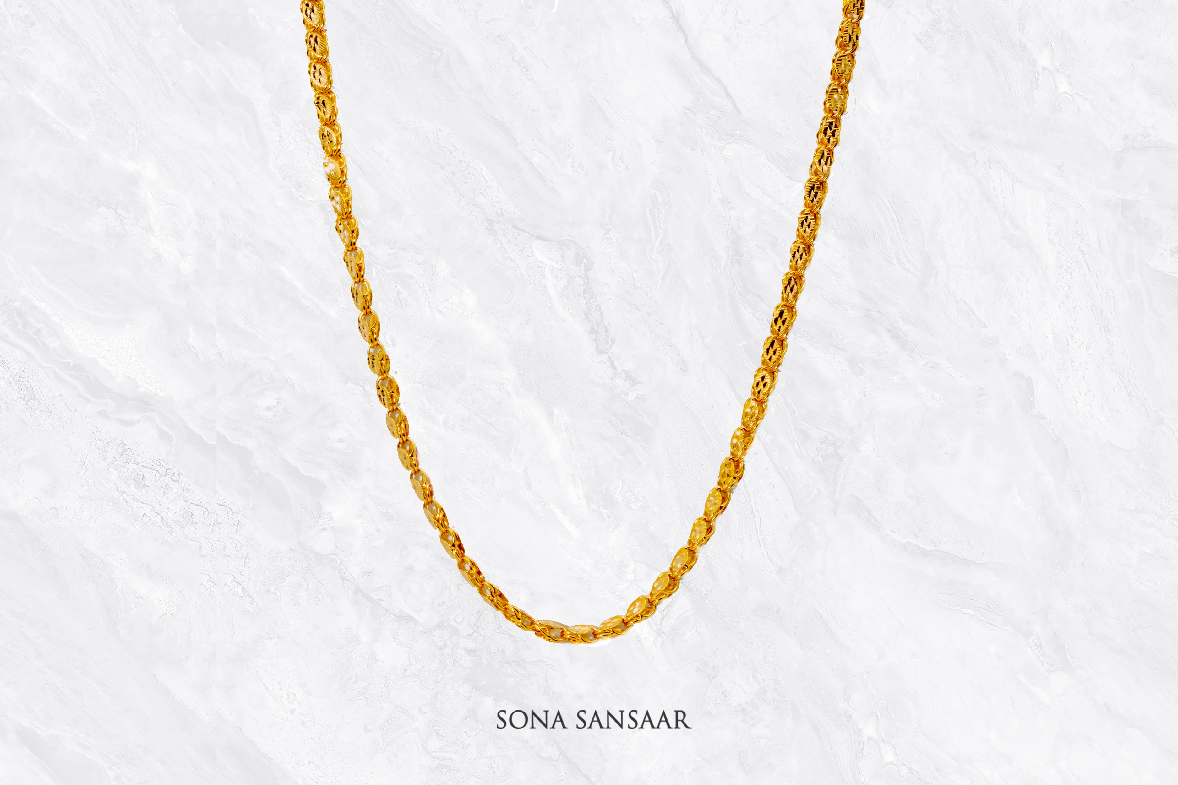 BlazeLink Gold Chain | Sona Sansaar