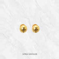 Thumbnail for Celestia Gold Drops Studs | Sona Sansaar