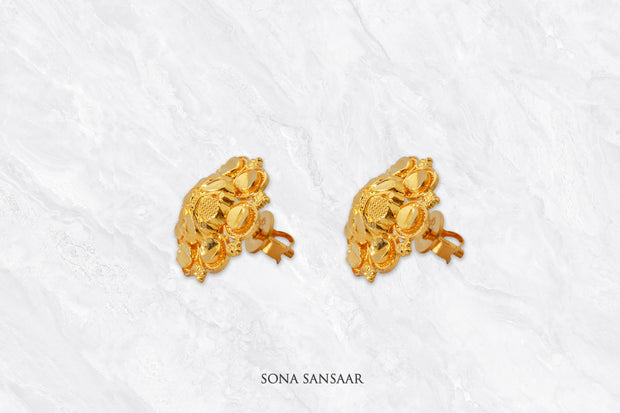 Twilight Rose Studs | Sona Sansaar