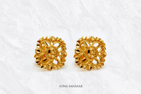 Starry Seer Stud Earrings | Sona Sansaar