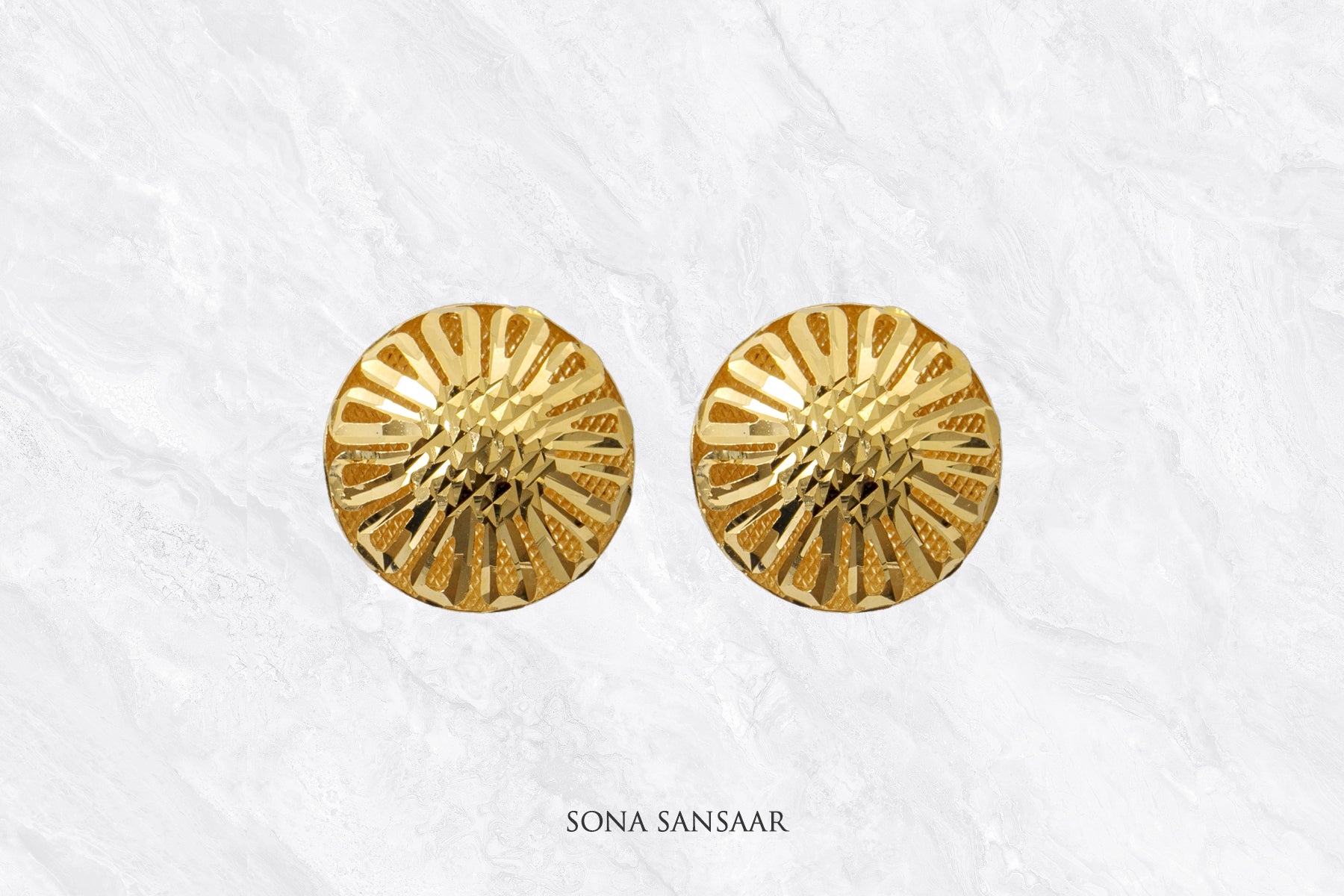 Shining Crest Studs | Sona Sansaar