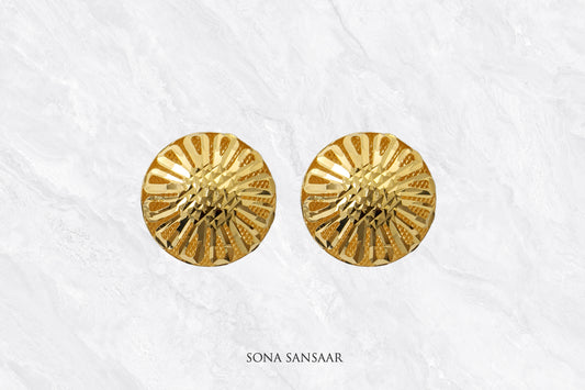 Shining Crest Studs | Sona Sansaar