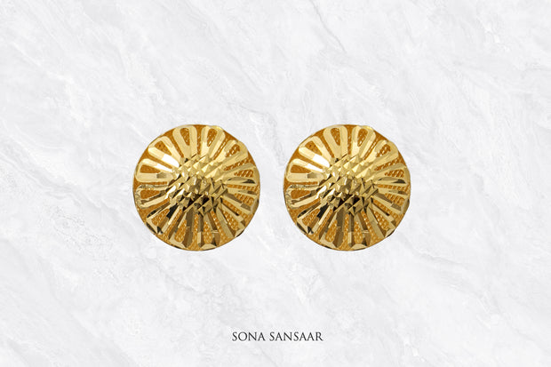 Shining Crest Studs | Sona Sansaar