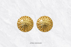 Shining Crest Studs | Sona Sansaar