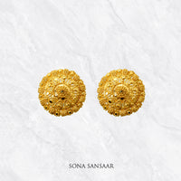 Thumbnail for Radiant Flora Studs | Sona Sansaar