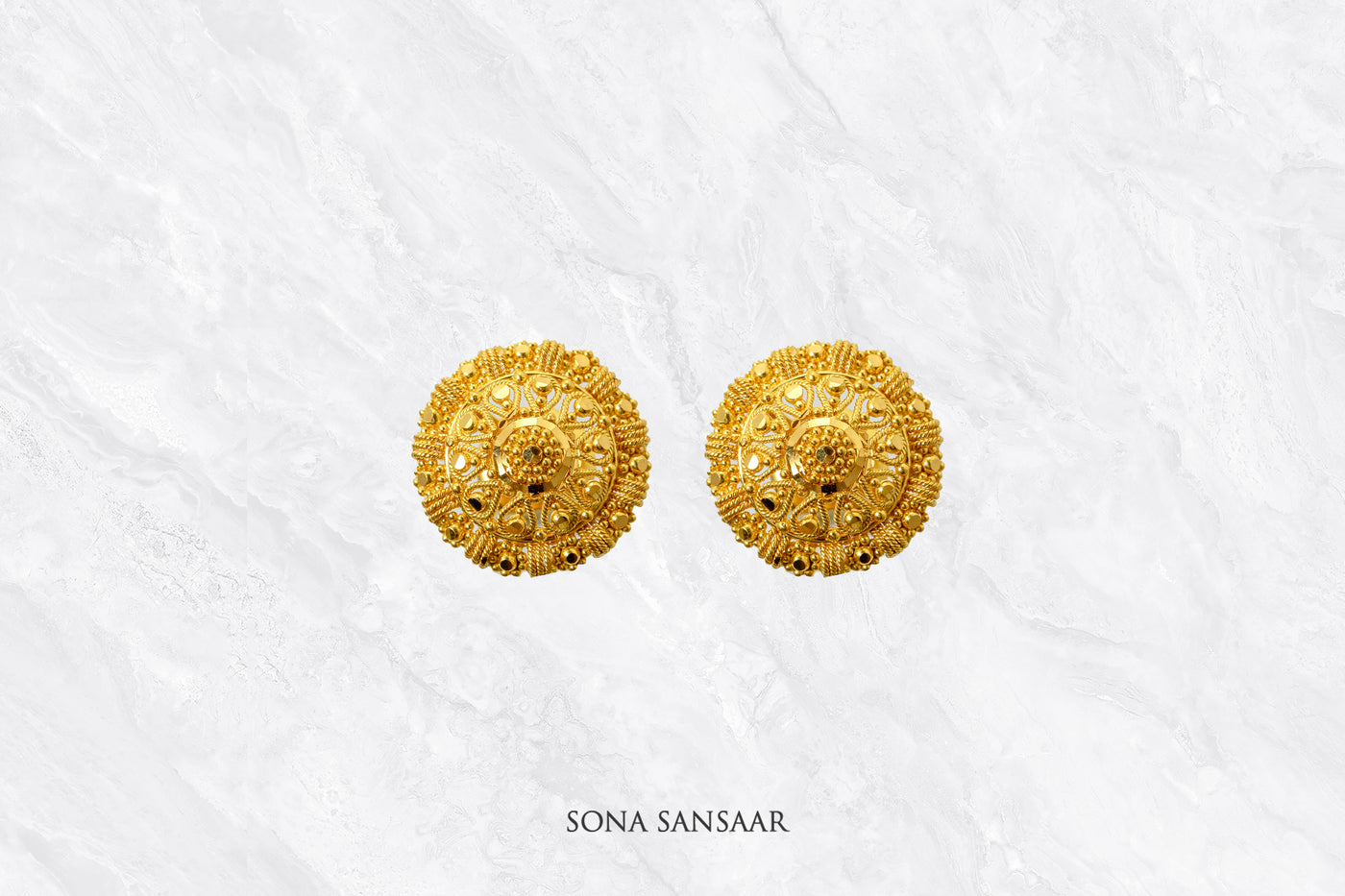 Radiant Flora Studs | Sona Sansaar