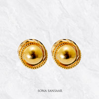 Thumbnail for Chakrika Gold Culcutti Studs | Sona Sansaar