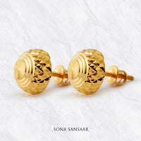 Thumbnail for Suncore Gold Culcutti Studs | Sona Sansaar