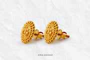 Taraksha Gold Culcutti Studs | Sona Sanasaar