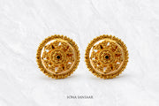 Nayra Gold Culcutti Studs | Sona Sansaar