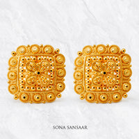 Thumbnail for Samriddhi Gold Culcutti Studs | Sona Sansaar