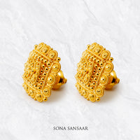Thumbnail for Samriddhi Gold Culcutti Studs | Sona Sansaar