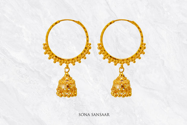 Nritya Bell Jhumka Hoops | Sona Sansaar