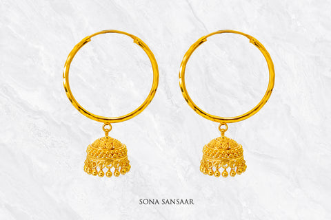 Suhani Jhumka Hoops | Sona Sansaar