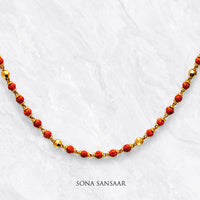 Thumbnail for Anugrah Rudraksha Ballmala Necklace | Sona Sansaar