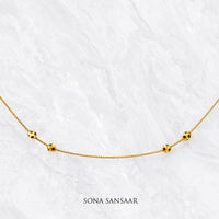 Thumbnail for Whisper Meenakari Ballmala Necklace | Sona Sansaar