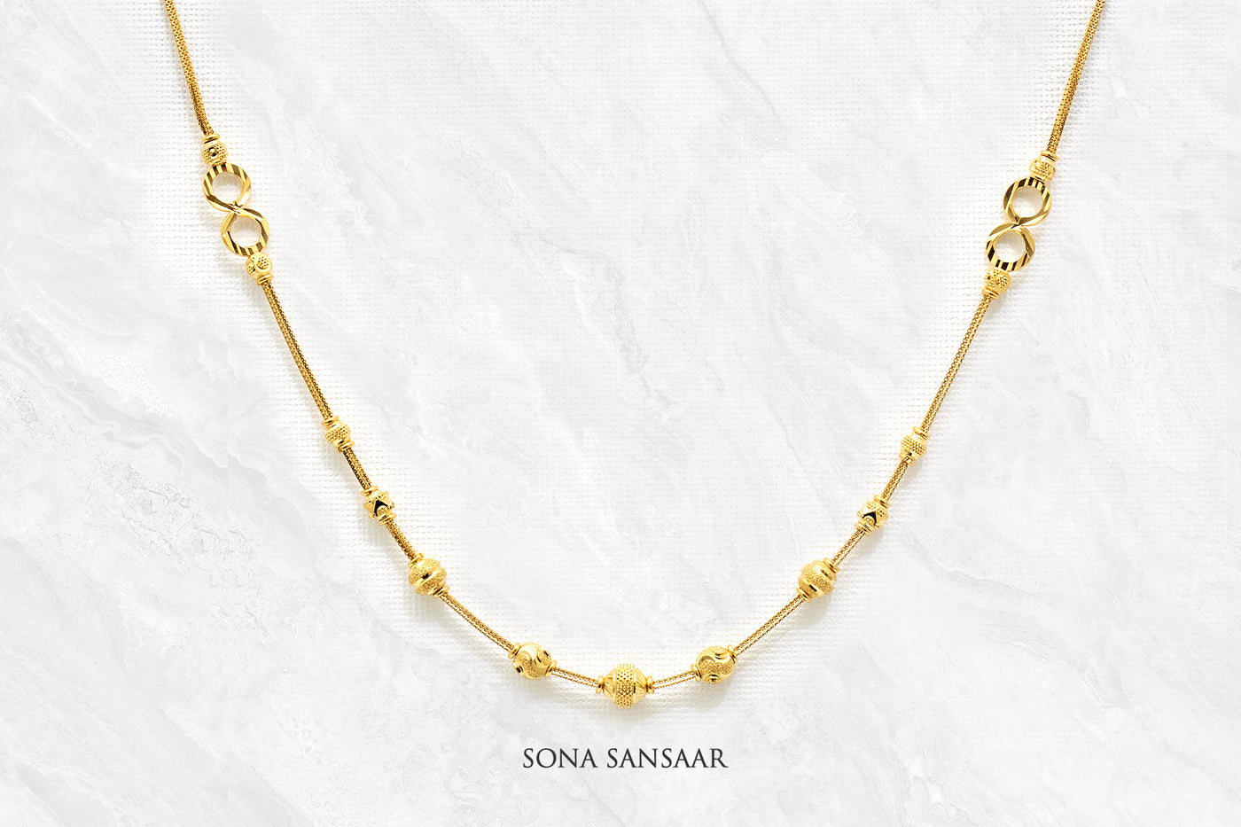 Infinity Ballmala Necklace | Sona Sansaar
