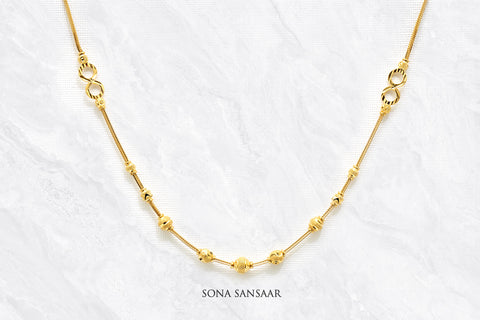 Infinity Ballmala Necklace | Sona Sansaar