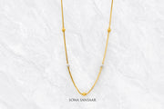 DuoGlint Short Ballmala Necklace | Sona Sansaar