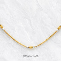 Thumbnail for Lumina Twin Short Ballmala Necklace | Sona Sansaar