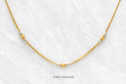 Lumina Twin Short Ballmala Necklace | Sona Sansaar