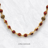 Thumbnail for Sunseed Rudraksha Ballmala Necklace | Sona Sansaar