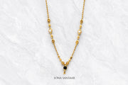 Twilight Pearls Ballmala Necklace | Sona Sansaar