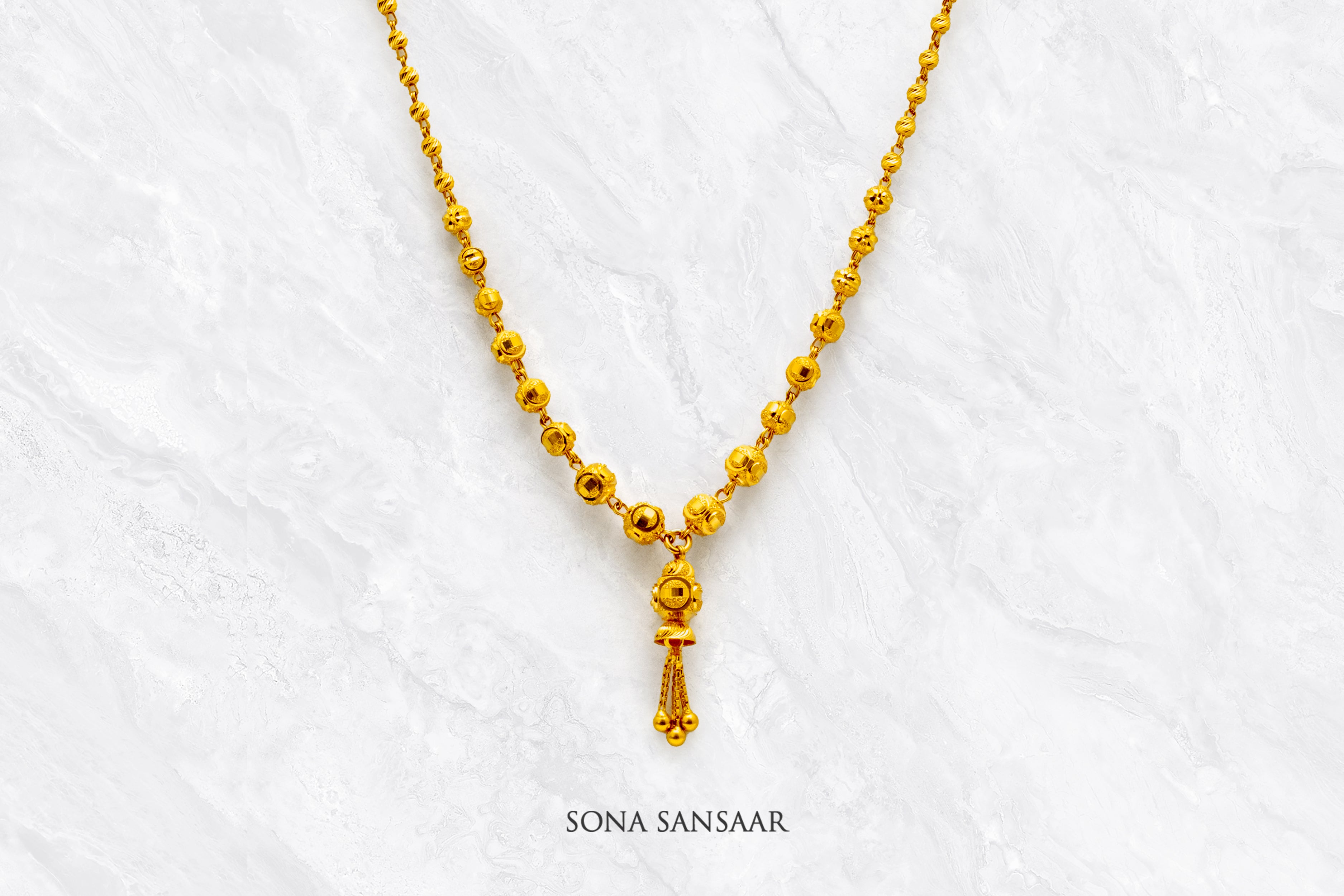 Glowline Ballmala Necklace | Sona Sansaar