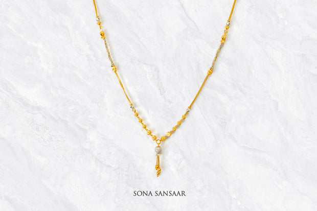 Solar Wave Ballmala Necklace | Sona Sansaar