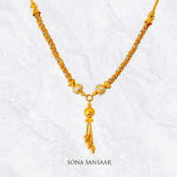 Thumbnail for Celestial Flow Ballmala Necklace | Sona Sansaar