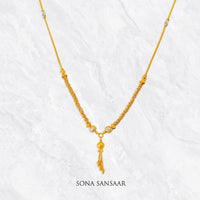 Thumbnail for Celestial Flow Ballmala Necklace | Sona Sansaar