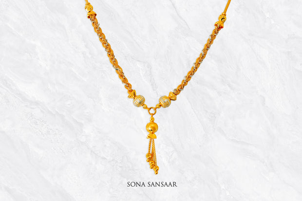 Celestial Flow Ballmala Necklace | Sona Sansaar