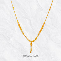 Thumbnail for Sway Golden Ballmala Necklace | Sona Sansaar