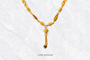 Sway Golden Ballmala Necklace | Sona Sansaar