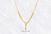 Sway Golden Ballmala Necklace | Sona Sansaar