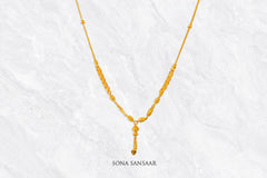 Sway Golden Ballmala Necklace | Sona Sansaar