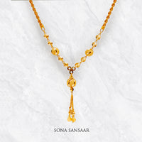 Thumbnail for Sunny Twist Ballmala Necklace | Sona Sansaar