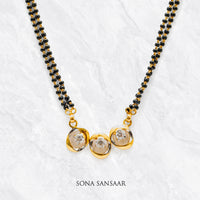 Thumbnail for Trio Spark Single Row Mangalsutra | Sona Sansaar