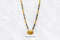 Oath 3 Row Mangalsutra | Sona Sansaar