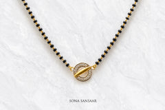 Galaxy Single Row Mangalsutra | Sona Sansaar