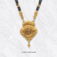 Thumbnail for Bloom Calcutti Floral Mangalsutra | Sona Sansaar