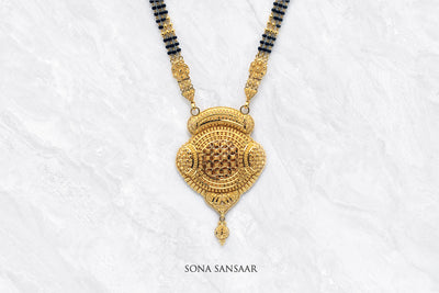 Bloom Calcutti Floral Mangalsutra | Sona Sansaar